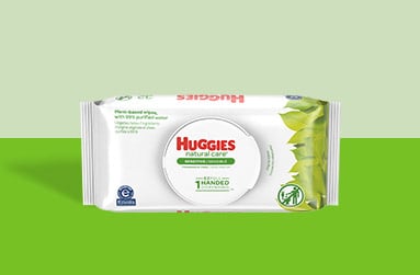 Huggies Natural Care Sensitive Wipes