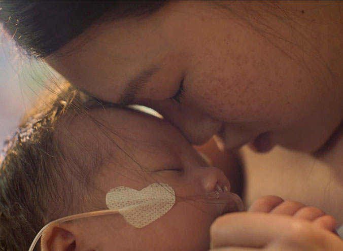 Sick Kid Campaign content hero Mom baby